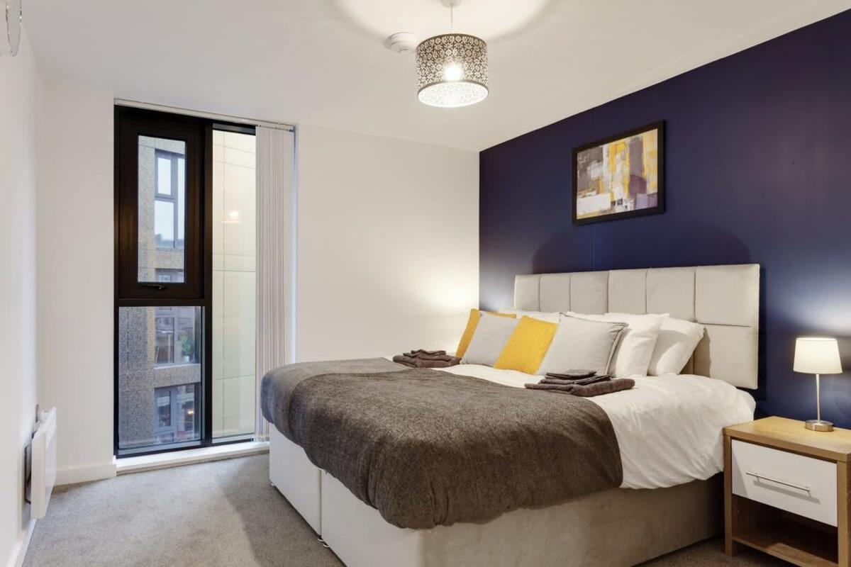 Stunning Modern 1Br Flat In Central Бирмингем Экстерьер фото